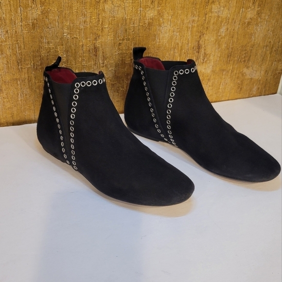 ISABEL MARANT Suede  Flat Booties Size 36 EU or 6 US Made in Portugal - Picture 1 of 9